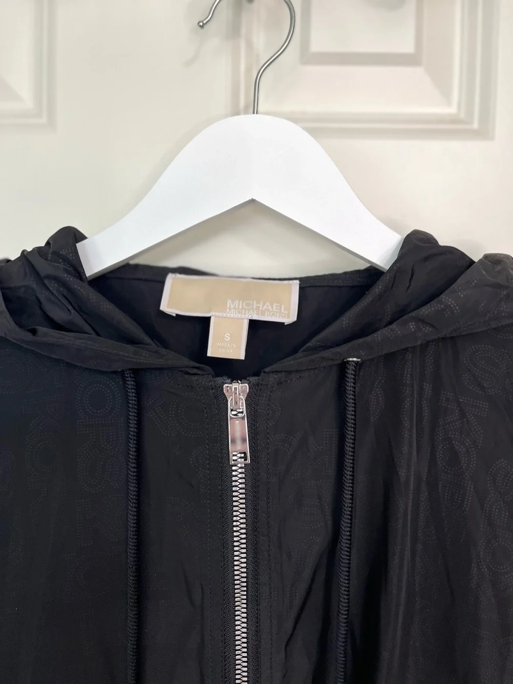 MICHAEL Michael Kors Hooded Zip Poncho NWOT